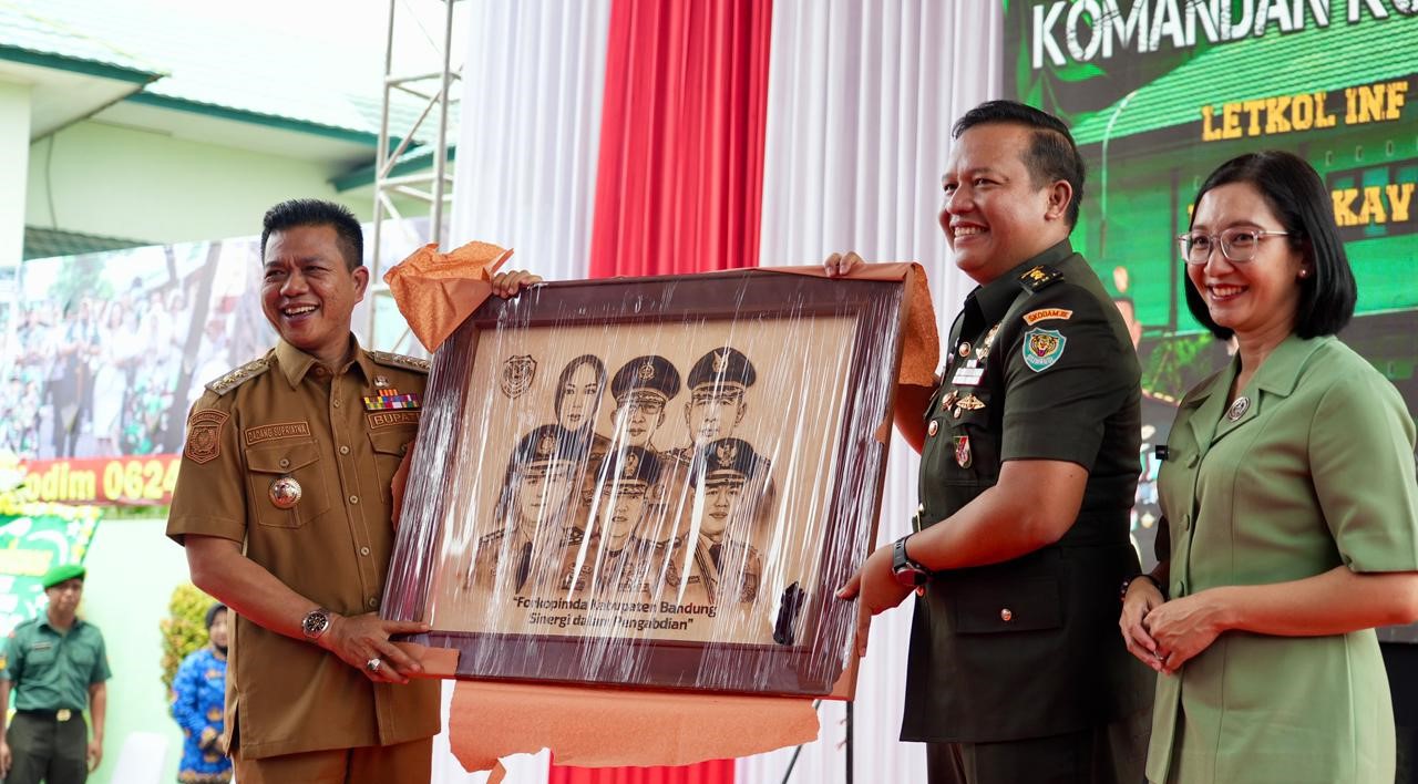 Letkol Kav Samto Betah Jabat Dandim 0624 Kabupaten Bandung